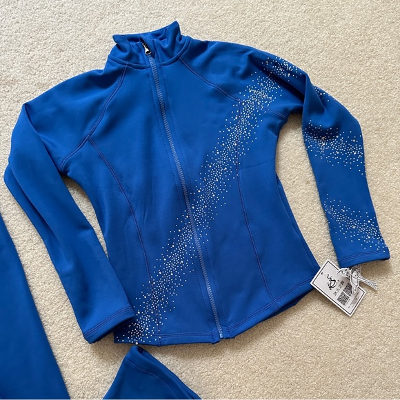 New ice skating jacket and pants set XS 8~10T (120~130cm) - Picture 2 of 10